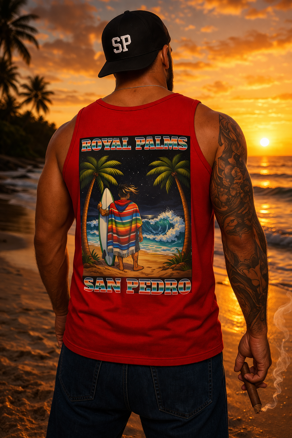 Royal Palms 5 Tank Top