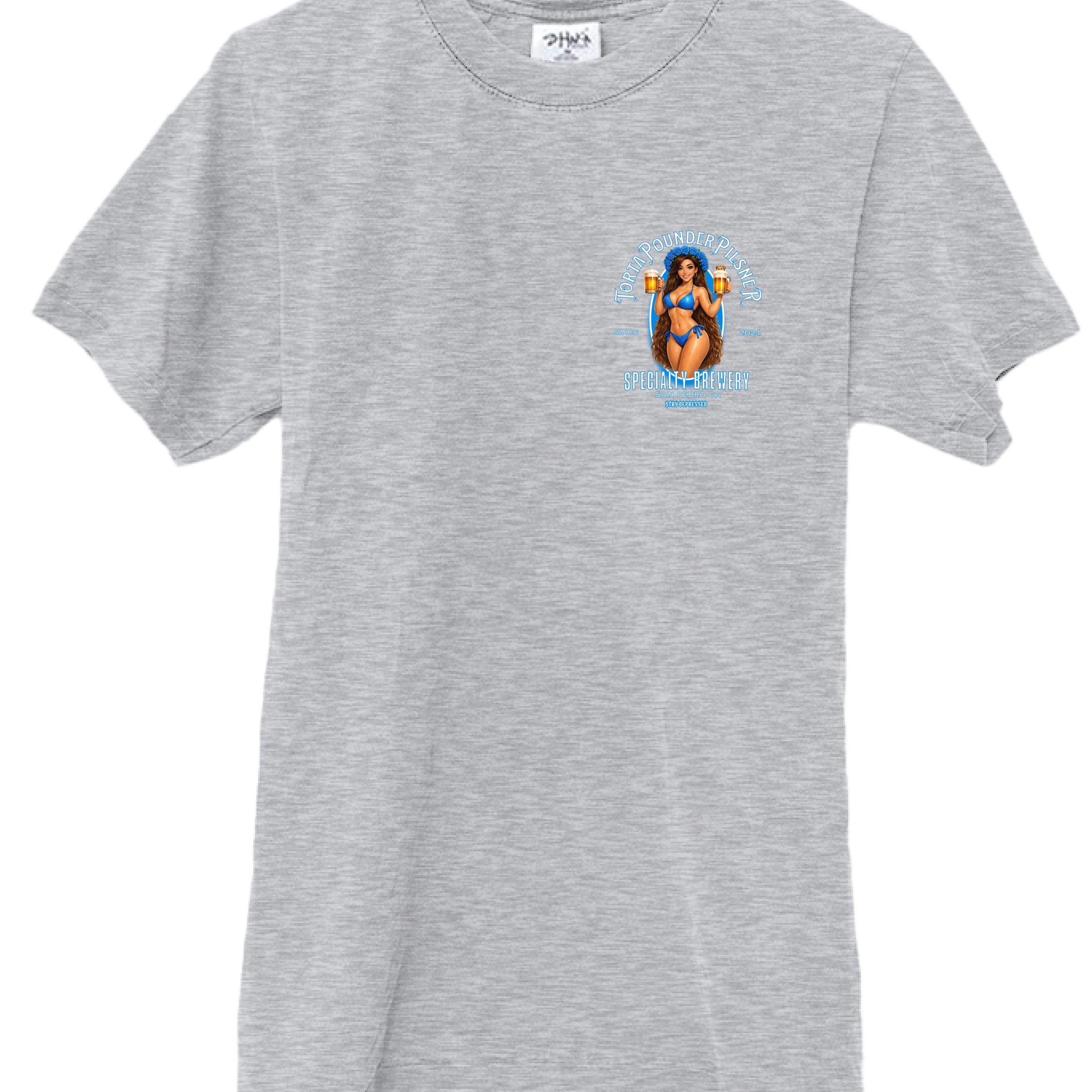 Heather Grey - FRONT