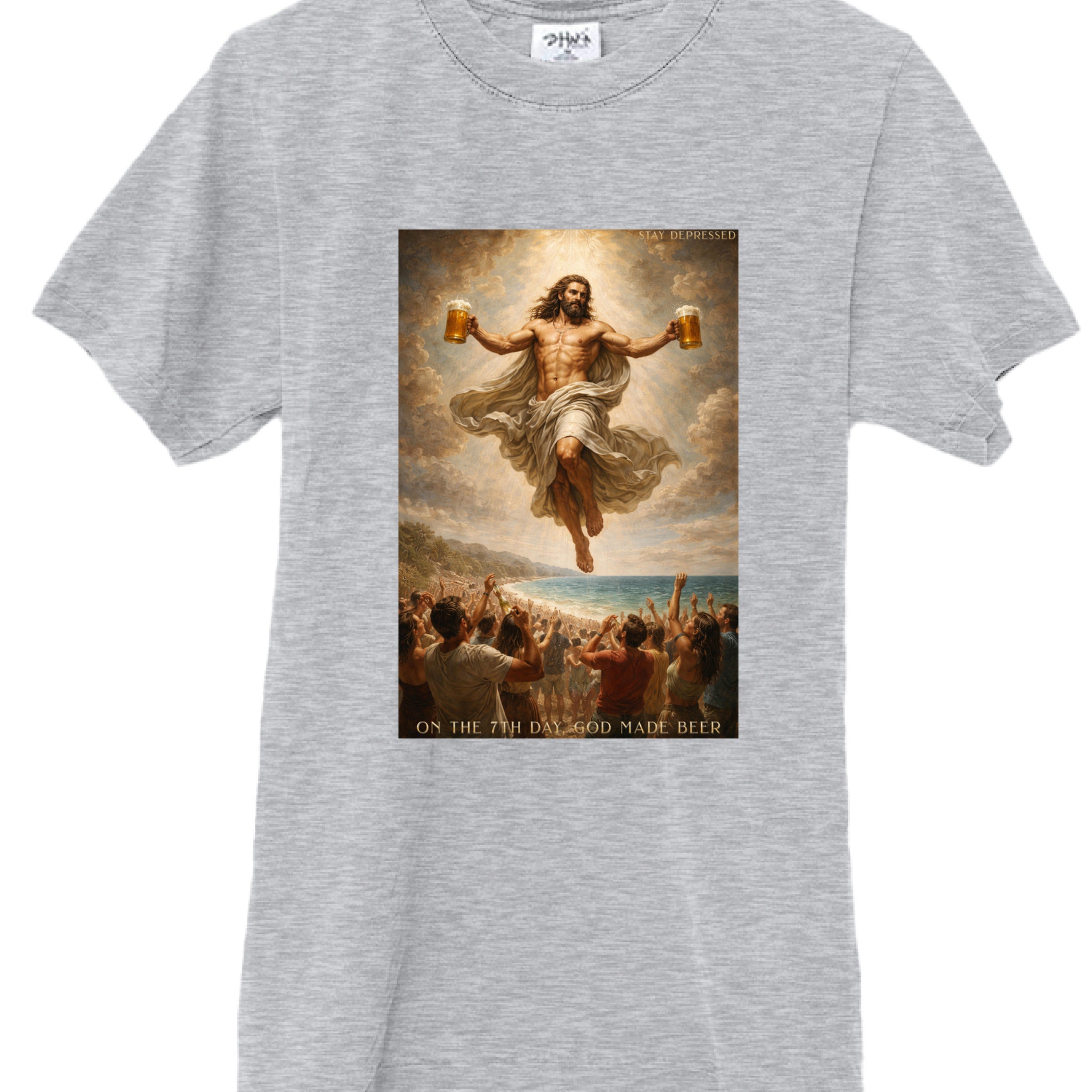 Heather Grey - FRONT