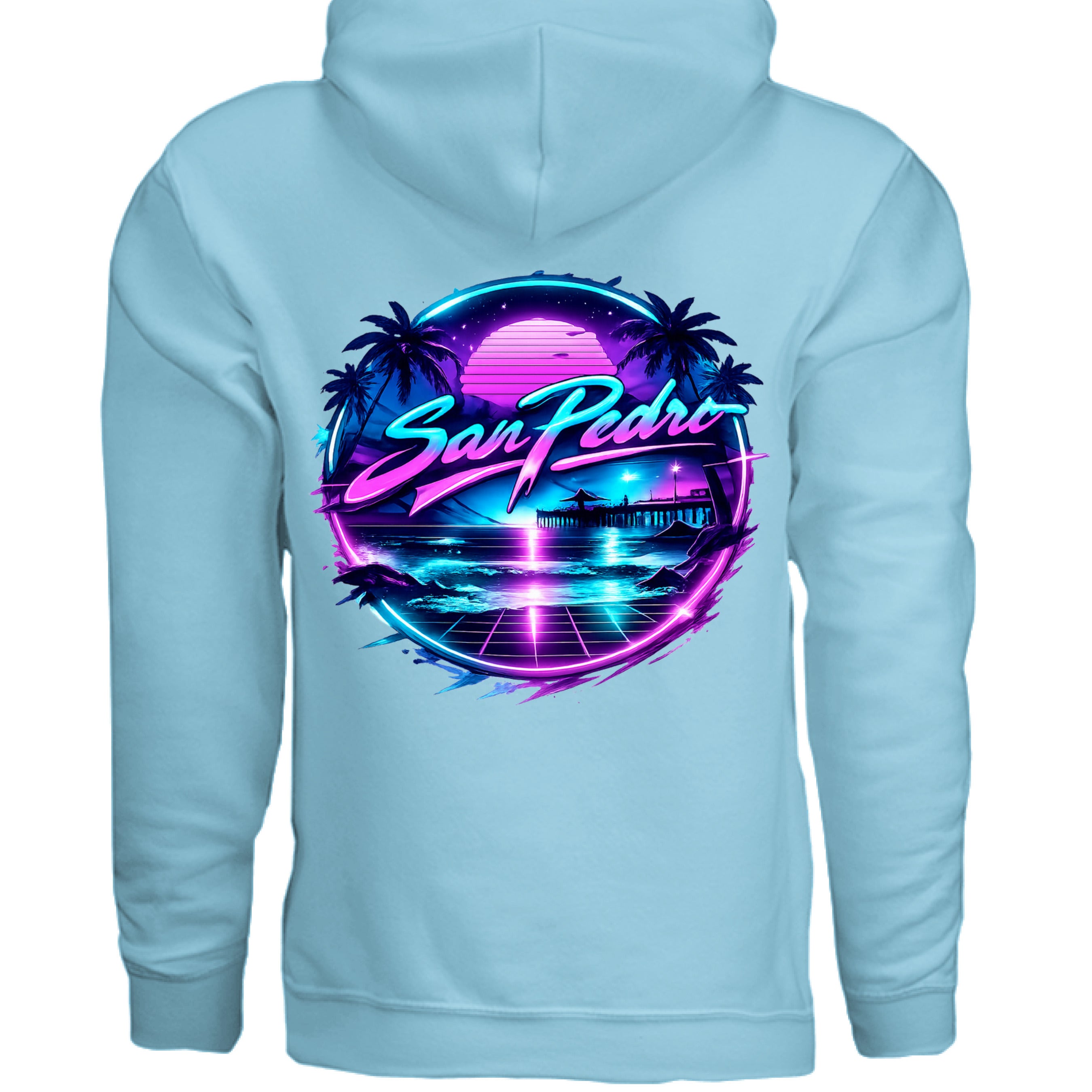 Blue Aqua - BACK