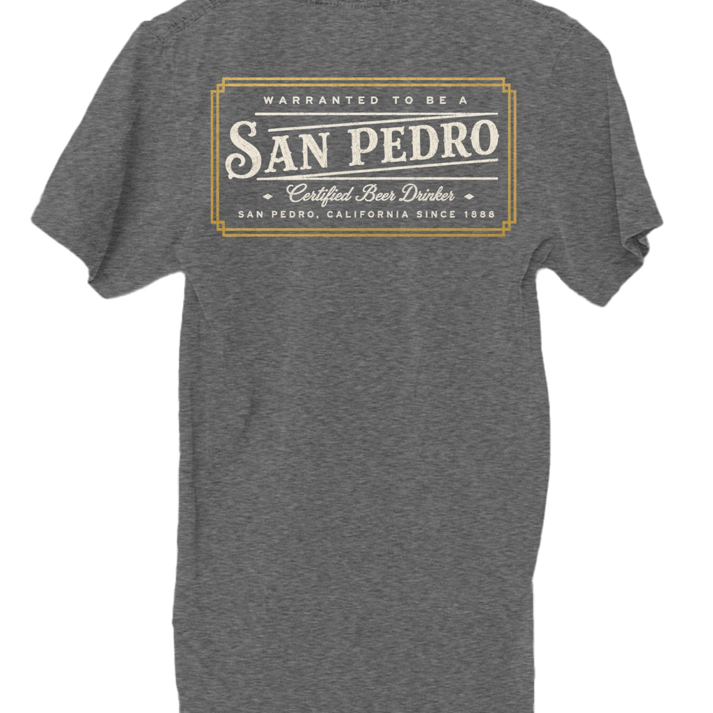 Charcoal Grey Heather - SHMHSS - BACK
